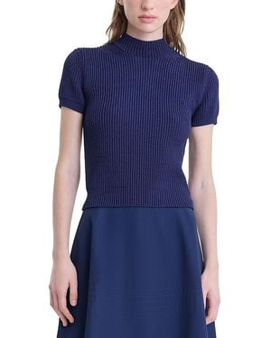 FFORME Katia Chunky Rib Tee - Blue