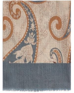 Gerard Darel Soizic Wool & Cashmere Scarf - Gray