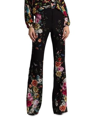 Alice + Olivia Teeny Bootcut Pant - Black