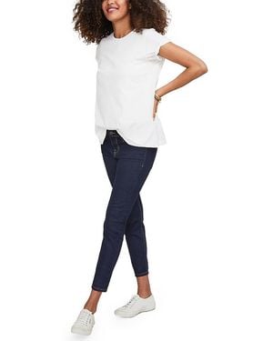 Hatch Collection The Maternity Luxe Nursing Friendly Tee - Blue