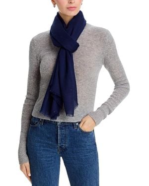 Carolyn Rowan Micro Crystal Scattered Wool Blend Shawl - Blue