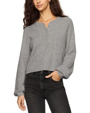 Z Supply Westmont Henley Sweater - Gray