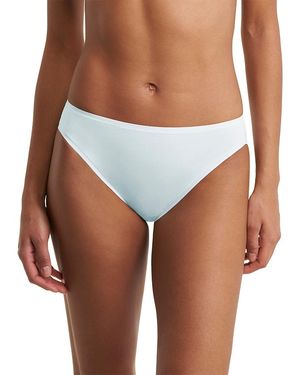 Natori Bliss Bare Cotton Bikini, Pack Of 3 - Blue
