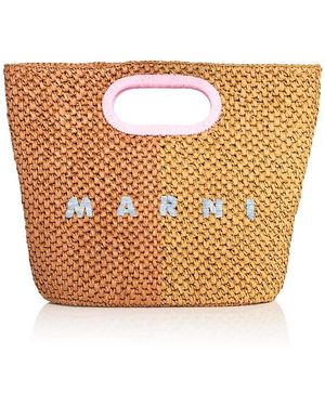 Marni Raffia Handbag - Multicolor
