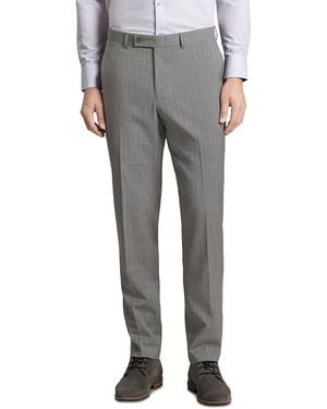Ted Baker Winter Modern Fit & Stripe Suit Pants - Gray