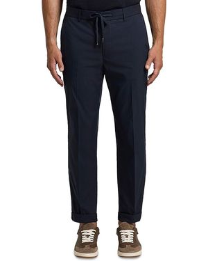 Peserico Relaxed Fit Jogger Pants - Blue