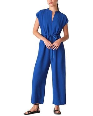 Whistles Petite Hollie Jumpsuit - Blue
