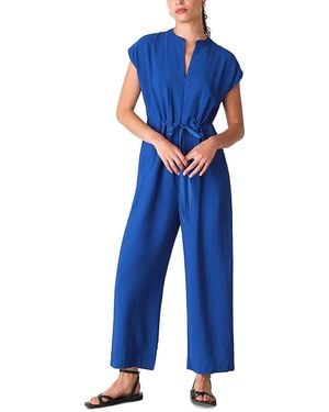 Whistles Petite Hollie Jumpsuit - Blue