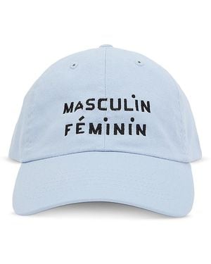 Clare V. Cotton Baseball Hat - Blue