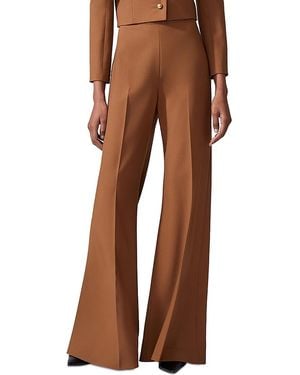 Carolina Herrera Wide Leg Pants - Brown