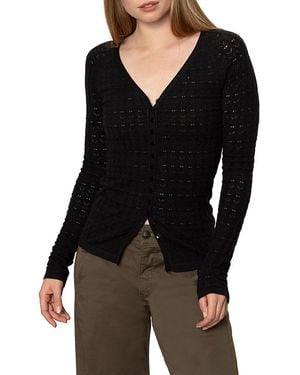 Sanctuary Fitted Raglan Cardigan - Black