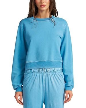 Cotton Citizen Roma Crewneck Sweatshirt - Blue