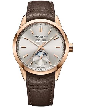 Raymond Weil Freelancer Automatic Complete Calendar Watch, 40Mm - Gray