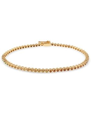 Luis Morais 14K Ombre Sapphire Tennis Bracelet - Metallic