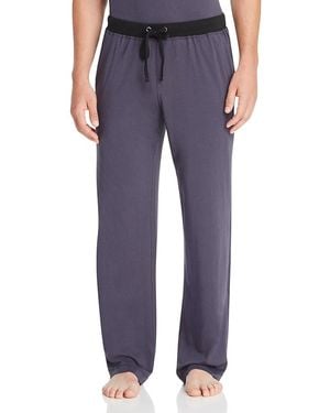Daniel Buchler Peruvian Pima Cotton Lounge Pants - Purple