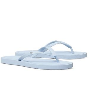 Tory Burch Kira Padded Flip Flop Sandals - White