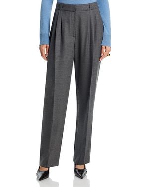 Jonathan Simkhai Tavar Pleated Pants - Gray