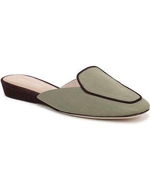Veronica Beard Moritz Loafer Flats - Gray