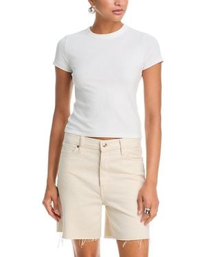 DL1961 Shrunken Tee - White