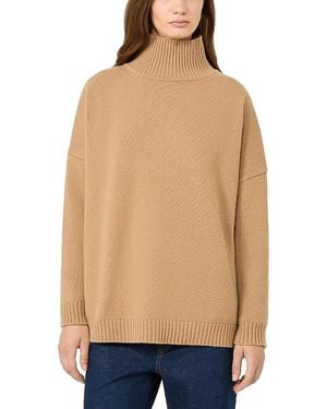 Weekend by Maxmara Wkdborgia Wool High Neck Sweater - Natural