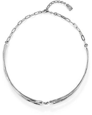 Uno De 50 Choker Necklace With Topaz - Metallic