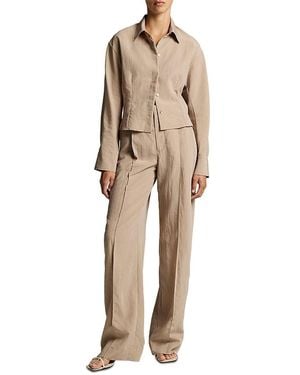 Vince Blouson Back Shirt Jacket - Natural