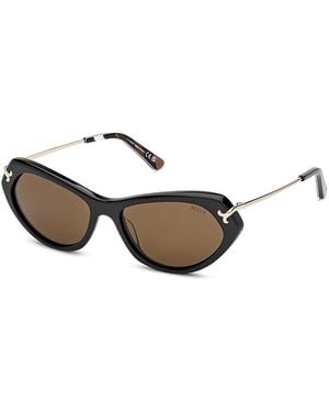 PUCCI Cat Eye Sunglasses, 56Mm - Metallic