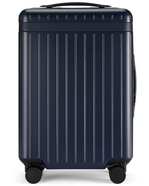 Carl Friedrik The Carry On Zip Spinner Suitcase - Blue
