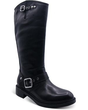Ash Freesia Tall Shaft Boot - Black