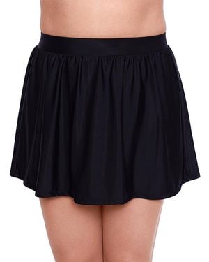 Miraclesuit Pull On Swim Skirt - Black