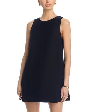 French Connection Cooper Linen Sleeveless Mini Dress - Blue