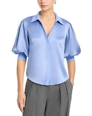 Cinq À Sept Weiley Silk Top - Blue