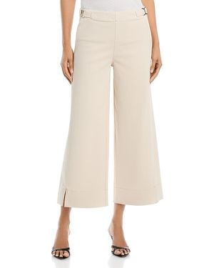 Lyssé The Nylah Wide Leg Crop Pants - Natural