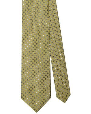 Robert Talbott Robert Micro Neat Geo Spot Best Of Class Necktie - Green