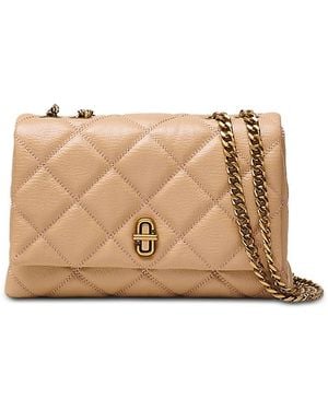Marc Jacobs The Quilted Slim Dual Convertible Shoulder Bag - Natural