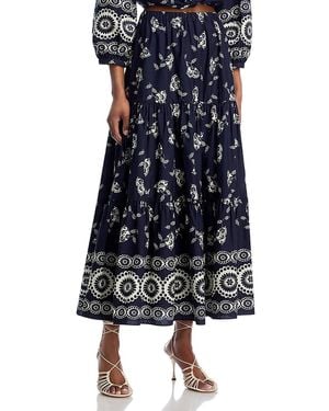 Cara Cara Melanie Printed Skirt - Blue