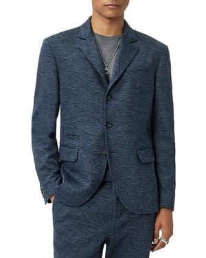 John Varvatos Rind Heathered Jacket - Blue