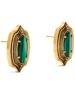 Kendra Scott Ellie Stepped Frame Mother Of Pearl Stud Earrings - Multicolor
