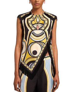 La DoubleJ Scarf Top - Black