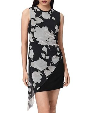 AllSaints Riley Mini Dress - Black