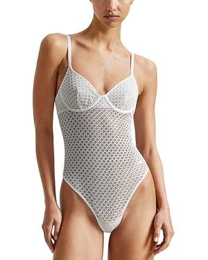 Polo Ralph Lauren Eyelet Bodysuit - White