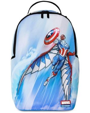 Sprayground Marvel Avengers Captain America Split Backpack - Blue