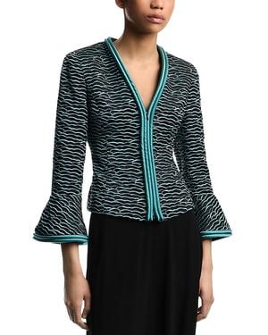 Emporio Armani Wave Jacquard Jacket - Green
