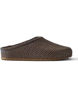 Rothy's Revelvet Cozy Clogs - Brown