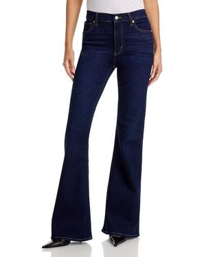 FRAME The Flared High Rise Jeans - Blue