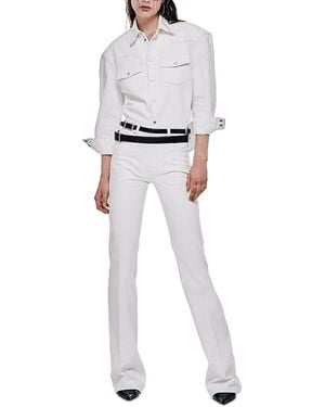 L'EMIUNE Lemiune 0 Straight Leg Jeans - White