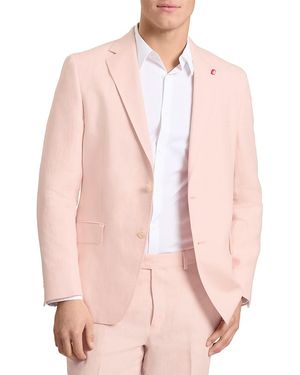 Ted Baker Winfred Linen Modern Fit Suit Jacket - Pink