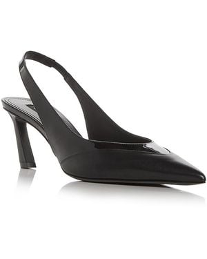 Givenchy Spiky Slingback Pumps - Black