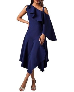 Coast Petite Midi Wedding Guest Dress - Blue