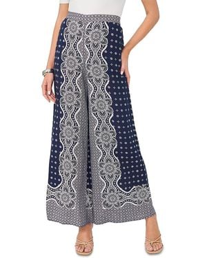 Vince Camuto Wide-leg Pull-on Pants - Blue